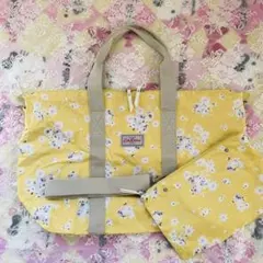 ❤️未使用品❤️Cath Kidston ボストンバッグポーチ付き　花柄