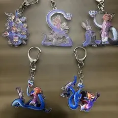 ズートピア キャラクター アクリルキーホルダー