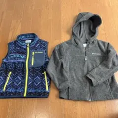 コロンビア　フリース2点セット　4T3Tサイズ