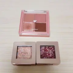 rom＆nd 、ミシャアイシャドウ