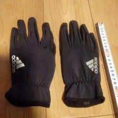 adidas 滑り止め付き黒手袋 Lサイズのサムネイル