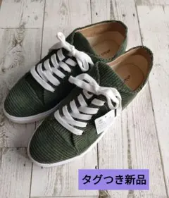 新品　エヘカソポ　コーデュロイ　スニーカー　Lサイズ