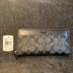COACH ブラック 長財布 C4452 SVTSQ 新品未使用 - メルカリ