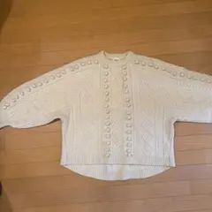 RIM.ARK ニット セーター FREEサイズ 毛70% ナイロン21%