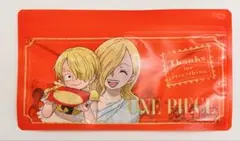 ONE PIECE ガーナ 母の日コラボ ジッパーバッグ サンジ ソラ 非売品
