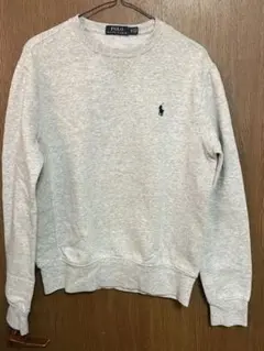 Polo Ralph Lauren ワンポイント　グレー トレーナー XS