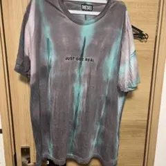 DIESEL タイダイ　Tシャツ　JUST GOT REAL