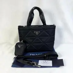 【良品✨】PRADA プラダ　ショルダーバッグ　ナイロン　nero 黒 PRADA プラダ ショルダーバッグ 2VH113 2DMH メンズ ナイロン