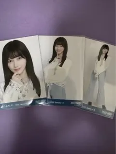 乃木坂46 生写真 池田瑛紗 クロップドジャケット 3種コンプ！ 美品！
