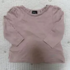 petit main オーガニックコットン 長袖Tシャツ 80