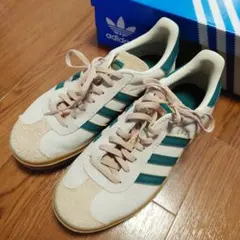 adidas Gazelle Bold W 23.5cm グリーン ID7056