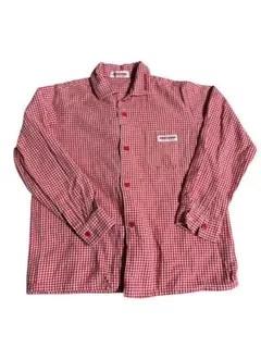 ミキハウス 赤チェックシャツ 120