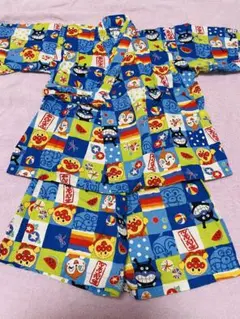 アンパンマン柄 カラフル甚平 90サイズ　夏まつり