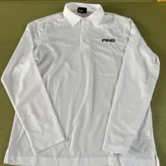 未使用品❗️PING メンズ　LL 長袖ポロシャツ　ボタンダウン　ホワイト 未使用品❗️PING メンズ LL 長袖ポロシャツ ボタンダウン