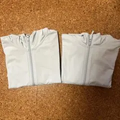 ユニクロ　エアリズムUVカットパーカー120 2着セット