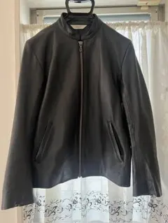 SHIPSシングルライダースジャケット　羊革