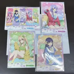 サマーポケッツ　サマポケ　WEBくじ出張所！　A4アートボード　4種セット　新品