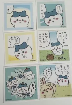 ちいかわ　あつめてシールガム4 ハチワレ6枚