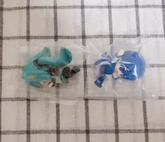 初音ミク KAITO ガチャガチャ すってんころりんフィギュア