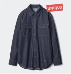 【美品】デニムオーバーサイズシャツ ユニクロ　JW ANDERSON