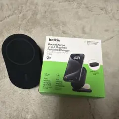 sai様専用　BELKIN2-in-1 折りたたみ式ワイヤレス充電器 BLACK