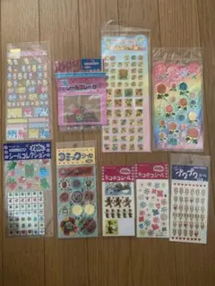 平成女児⭐︎ シール ステッカー まとめ売り 9点セット