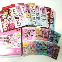 セーラームーン 明治チョコレート クリアカード コンプリート 10枚＋2枚＋箱