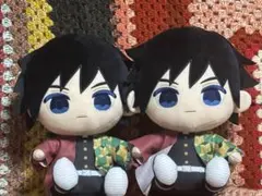 鬼滅の刃 ぬいぷりけ おすわりBIGぬいぐるみ 竈門炭治郎、冨岡義勇