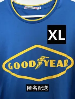 GOODYEAR ロゴ Tシャツ UT XL青 UNIQLO ユニクロ