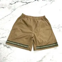 【AIGLE】エーグル ショートパンツ ハーフパンツ ウエストゴム 民族調 Mのサムネイル