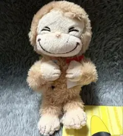 おさるのジョージ 赤いほっぺ マスコット おえかき
