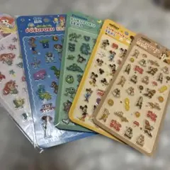 【最安値！！】ディズニー　プクプクシール　5種セット