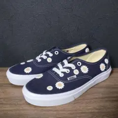 【訳あり新品】VANS 花柄 オーセンティック 23.5cm