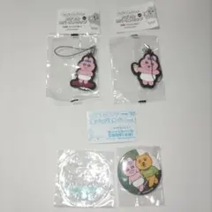 おぱんちゅうさぎ　カプセルラバーストラップ＆カプセル缶バッジ＆カバー