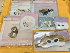 mofusand 一番くじ ハンドタオル アイマスク他　7点セット　送料込み