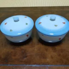有田焼 鶴右衛門 蓋付き湯呑み 2客 蝶々