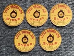 【5枚セット】 海外 USAヴィンテージ シロップラベル