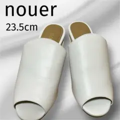 極美品♥️nouer（ヌエール）YAMADAYA オープントゥ サンダル 23.5のサムネイル