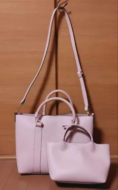 Mio FIRANO ピンク トートバッグ ミニバッグ セット　新品