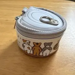 ノラネコランド キャットフード缶デザインポーチ ねこ缶風ポーチ