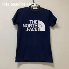 THE NORTH FACE Tシャツ　アウトドア　ビッグロゴ 半袖 ネイビー