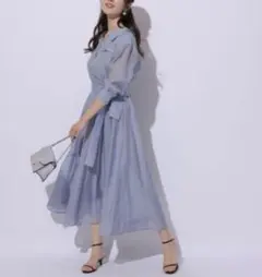 【Apuweiser-riche】ワークシャツワンピース サイズ1 ベルト付き