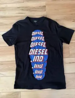 DIESEL グラフィック Tシャツ Mサイズ ブラック