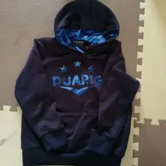 DUARIG フード付きパーカー　ネイビー