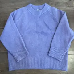 新品未使用 UNIQLO ラベンダー セーター 110