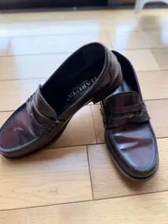 d*7様 HARUTA ブラウン レザー ローファー　23.5cm