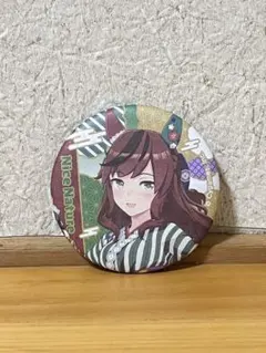 ウマ娘 ナイスネイチャ 和紙風缶バッジ