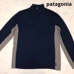 patagonia パタゴニア 長袖 ハーフジップ セーター ウール S