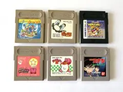 ゲームボーイソフトセット 6本
