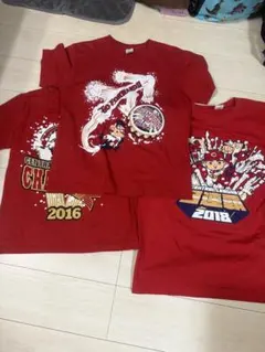 広島東洋カープ 優勝記念Tシャツ 3枚セット Mサイズ - メルカリ
